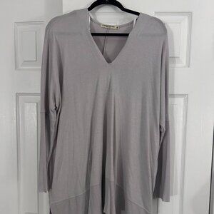 Gray Tunic Top
